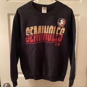 Florida State “Seminoles” Crewneck Pullover (S)